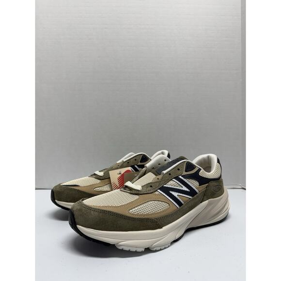New Balance 990v6 Made in USA Dark Camo Teddy Santis U990WO6 Size 9 Brown Mesh